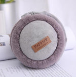 Bluetooth Earmuffs Headphones Warm Plush Earmuffs Ure Color Fashion Foldable Soft Simple Adjustable Winter Accessories