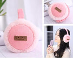 Bluetooth Earmuffs Headphones Warm Plush Earmuffs Ure Color Fashion Foldable Soft Simple Adjustable Winter Accessories