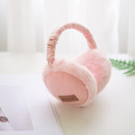 Bluetooth Earmuffs Headphones Warm Plush Earmuffs Ure Color Fashion Foldable Soft Simple Adjustable Winter Accessories