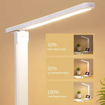 USB Rechargeable Foldable LED Desk Lamp - Touch Dimmable & Eye Protection