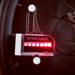 USB Rechargeable RGB Bike Wheel Light - 30-LED Neon Rim & Spoke Decor