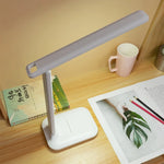 USB Rechargeable Foldable LED Desk Lamp - Touch Dimmable & Eye Protection