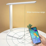 USB Rechargeable Foldable LED Desk Lamp - Touch Dimmable & Eye Protection