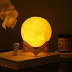 LED Moon Lamp | LED Moon Table Lamp | TrueLuminescence